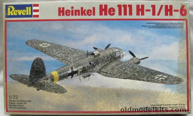 Revell 1/72 Heinkel He-111 H-1 / H-6 - (He111H), 4335 plastic model kit